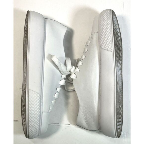 Jeffrey Campbell PLAY Womens Solid White Platform Sneaker Size 9.5 Nordstrom - Picture 9 of 14